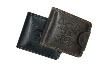 Men's Short Bifold Wallet – Slim Faux Leather Business Card Holder, Billfold Purse Clutch for ID & Credit Cards