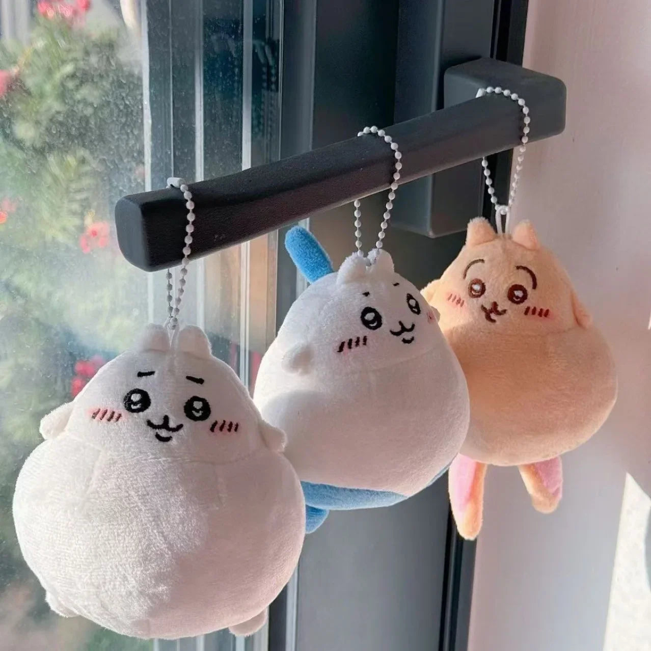 Chiikawa Misprint Hachiware Plush Doll Pendant — Usaqi Funny Bag Hanging Ornament, Backpack Accessory