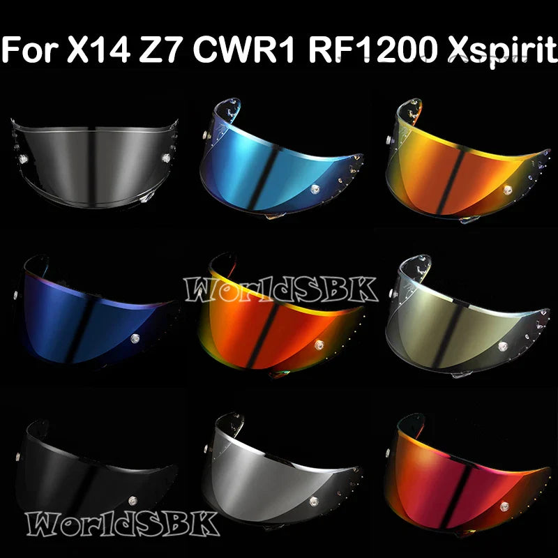 SHOEI Helmet Visor Replacement – CWR-1/CWR-F Shield for X-14, Z-7, RF-1200, NXR & More