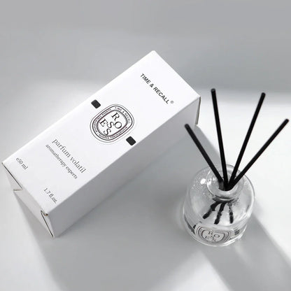 50ml Reed Diffuser Gift Set – Home Fragrance Oil with 4 Reed Sticks, Essential Oil Air Freshener for Bathroom & Home