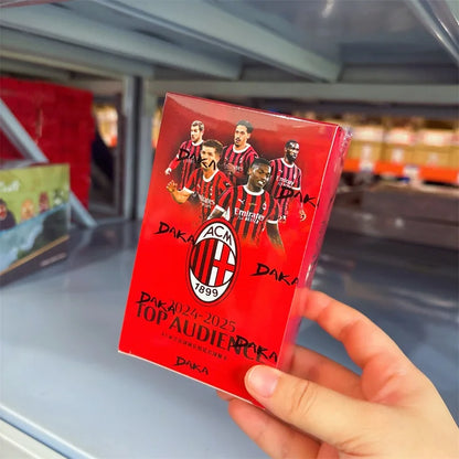 Daka 2024-2025 Football Trading Cards – Manchester City, Juventus, AC Milan, Inter Milan Official Box Gift