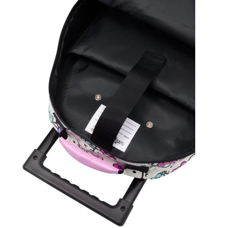 Sanrio Hello Kitty Elementary School Backpack — Ultra-Lightweight Kids Backpack with Pen Box and Lunch Bag, Reduce Burden, Perfect Gift for Girls