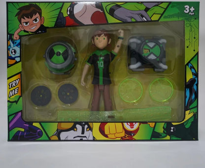 Omnitrix BEN10 Action Figure – Ben Tennyson Projection Watch with Sound & Light, Kids’ Smart Toy Gift
