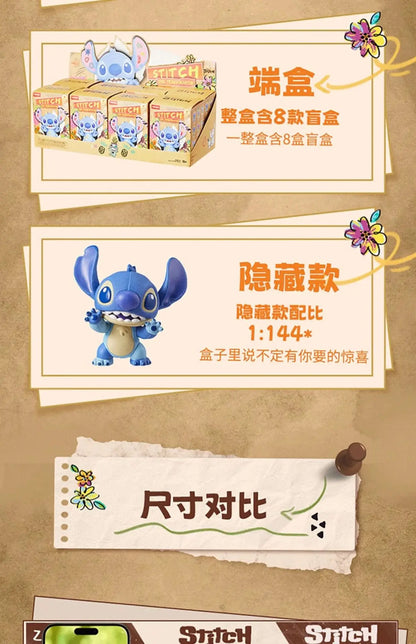 Original Disney Stitch Mystery Box — Hundred Changes Cute Cartoon Collectible Toy