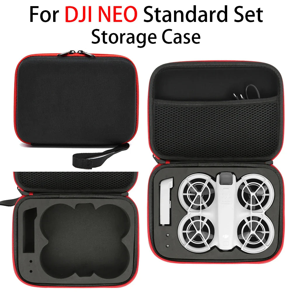 DJI NEO Carrying Case – Lightweight Protective Handbag with Secure Compartments for Battery & Accessories
