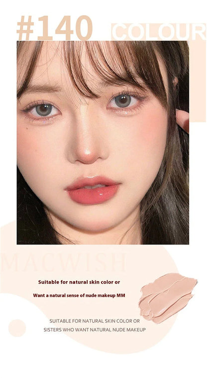 Waterproof Full Coverage Concealer – Natural Finish Foundation for Tattoos, Scars, Dark Circles, Acne, and All Skin Types