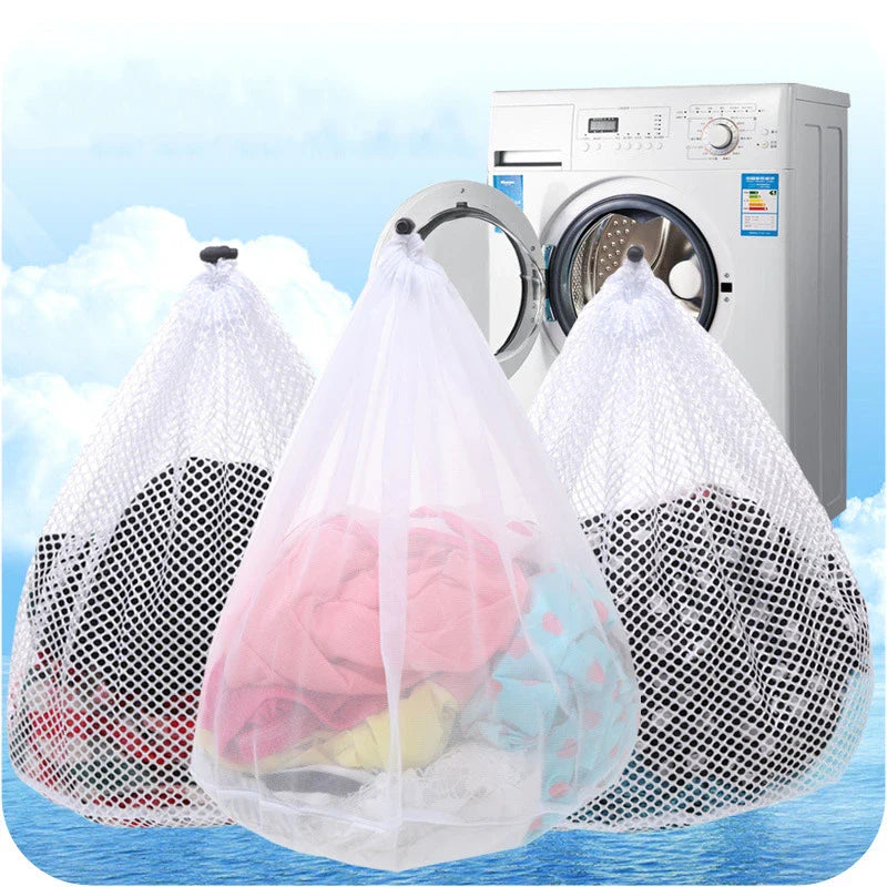 Large Mesh Laundry Bag – Organizer for Bra, Socks, Underwear & Shoes, Washing Machine Clothes Storage
