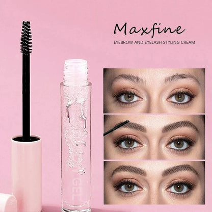 Waterproof Transparent Gel Eyebrow Styling Cream - Long-Lasting Fixing Brow Soap, Clear Liquid Eyebrow Sealed Layer, Makeup Cosmetic