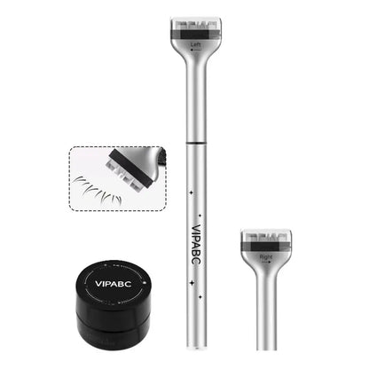 Eyelash Seal DIY Lower Lash Extension Stamps - Silicone Makeup Tool for Beginners, Convenient Natural Simulation Mascara Stick
