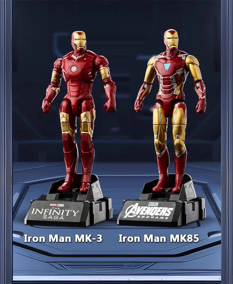 Marvel Iron Man Head Shaped Action Figure – Deformable Toy with Spider-Man Joints, Mobile Model Doll for Kids’ Educational Play