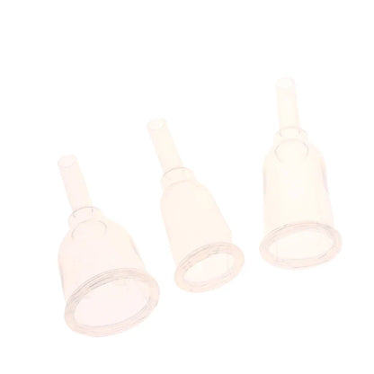 Medical Silicone Male External Catheter - Sterilized Self-Adhesive External Urine Collection Device Sizes S, M & L