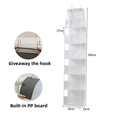 Hanging Fabric Storage Bags – Wall-Hung Nursery & Door Closet Organizer