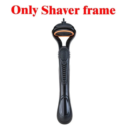Men’s 5-Layer Fusion Razor Blade Refills – 4/12/24PCS Replacement Cartridges for Beard & Face Shaving