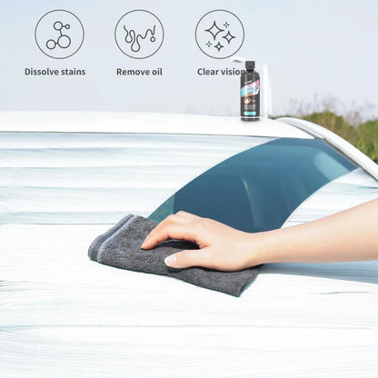 Glass Polishing Compound & Oil Film Remover – Car Windshield Deep Cleaning Paste for Clear Windows & Auto Detailing