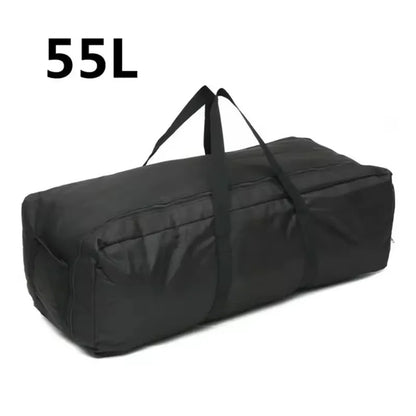 55L-150L Waterproof Duffle Bag - 1680D Oxford Fabric Foldable Travel & Hiking Storage Backpack