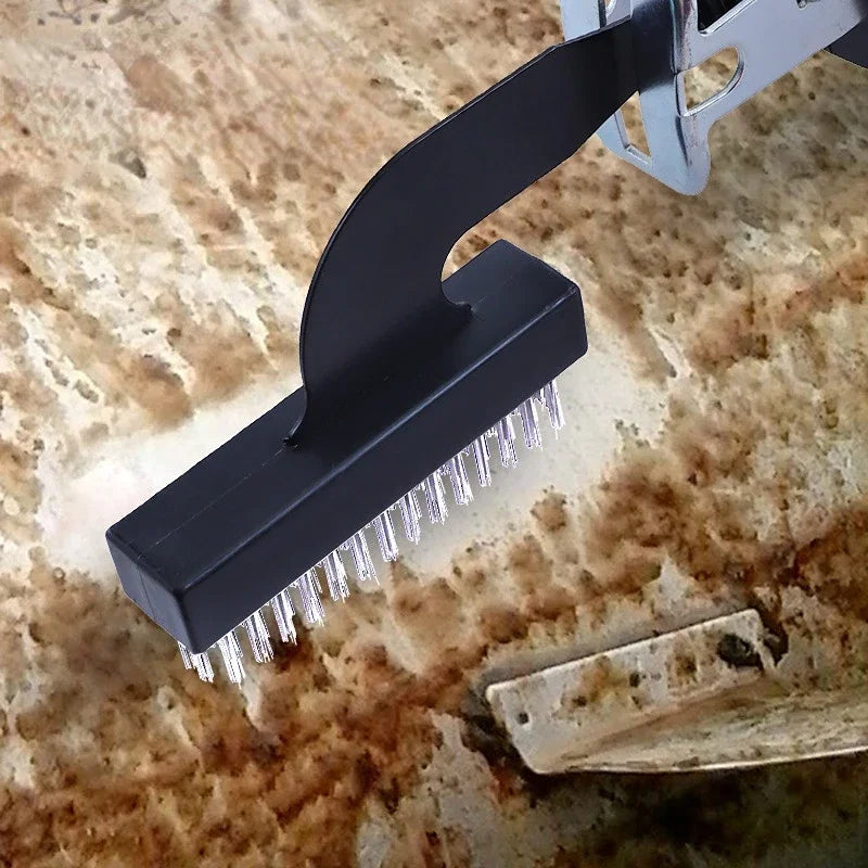 Electric Cleaning Wire Brush - Saber Reciprocating Saw Universal Brush Head for Rust Removal - Cleaning Tool Accessories