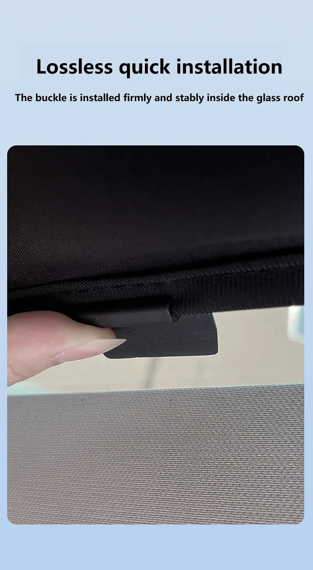 Split Sunshade for Tesla Model 3 (2017-2023) & Model Y – Front & Rear Sunroof Windshield Skylight Glass Roof Cooling Shade