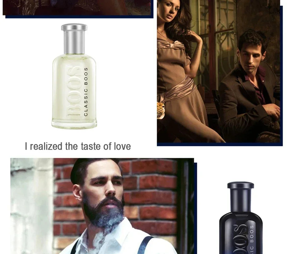 Hot Sale Men's Cologne – Fresh Temptation Perfume for Self-Confidence, Gentleman Fragrance Atomizer