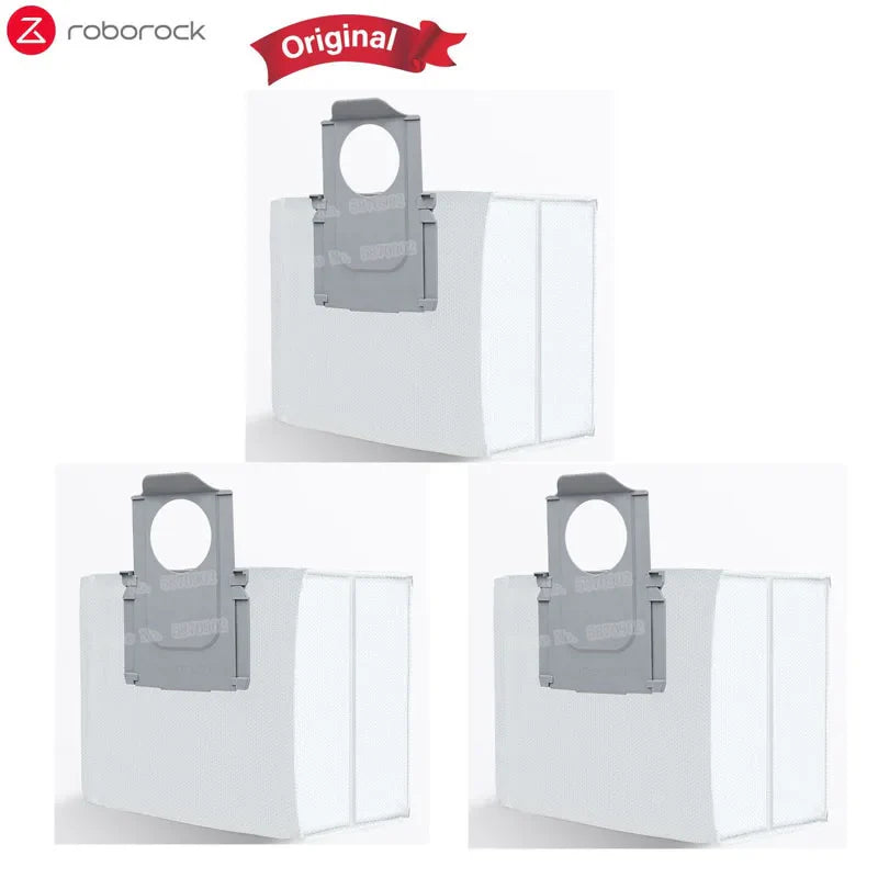 Original Dust Bags for Roborock S7 MAXV Ultra, Q7 MAX+, S7 Pro Ultra, S7 MAX Ultra, S8 PLUS/PRO Ultra, Q8 Max Cleaner