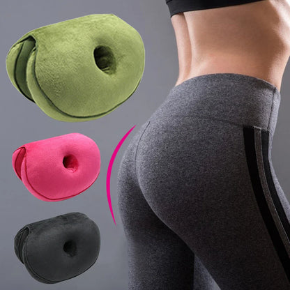 Multifunction Orthopedic Memory Foam Seat Cushion – Dual Comfort Pelvis Pillow for Hip Lift & Pressure Relief