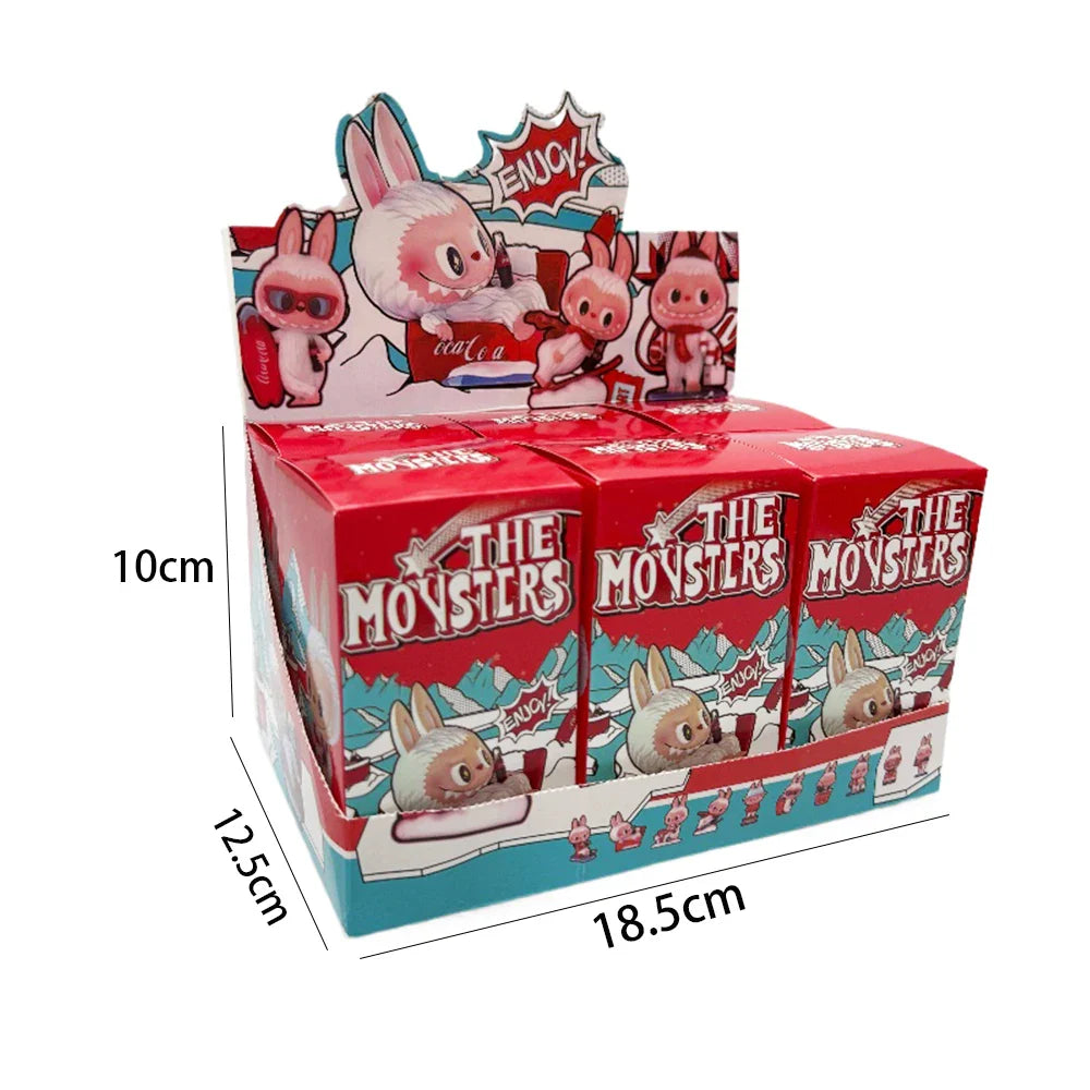 Labubu Original THE MONSTERS Doll – Cola Series Action Figure Mystery Box, Blind Box Collectible, Christmas Gift for Kids