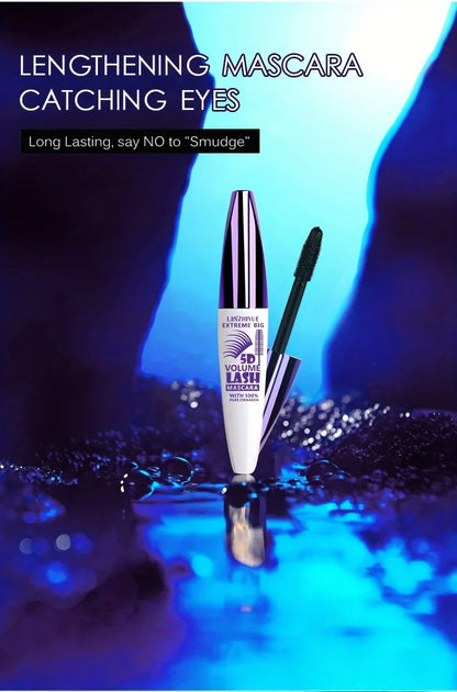 5D Extreme Volume Lash Mascara – Waterproof, Long-Lasting, Natural Thickening & Curling Eyelash Extension