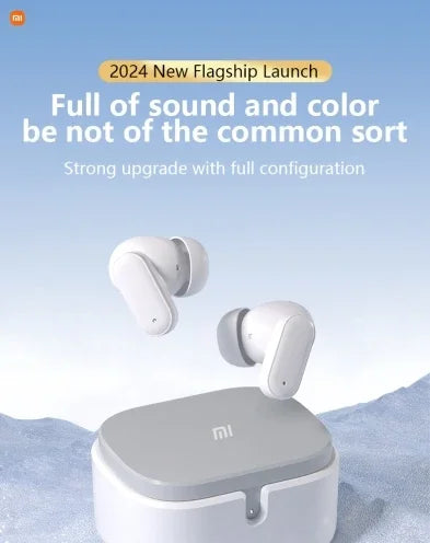 Xiaomi Wireless Bluetooth Earphones – In-Ear Noise-Reducing, Waterproof Sports Headphones for Android, iOS & PC with Long Battery Life