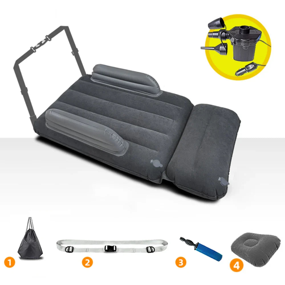 Baby & Child Inflatable Air Mattress – Travel Car, Plane & Train Back Seat Sleeping Bed