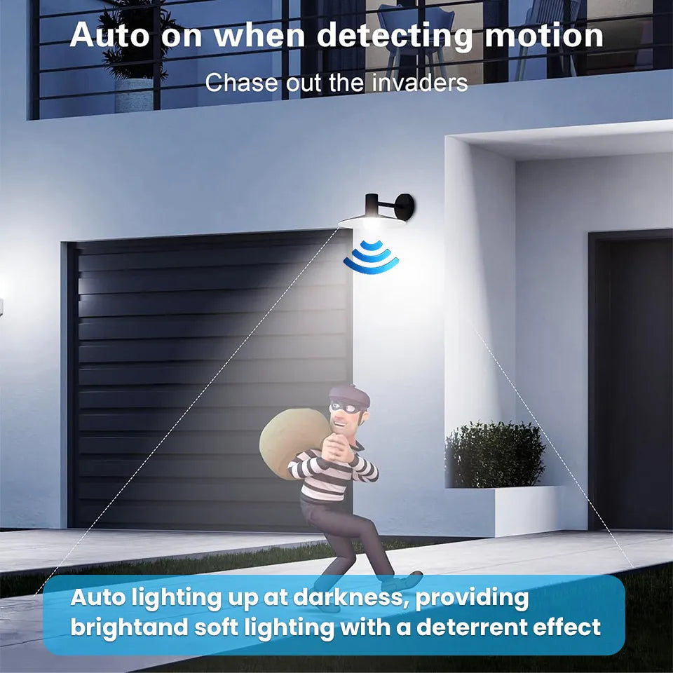 Motion Sensor LED Bulb E27 – 6W to 20W Radar Light Lamp for Home, Stairway & Pathway (110V/220V)