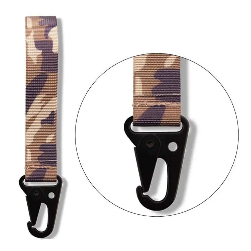 Aluminum Eagle Hook Carabiner Buckle – 10 Sizes Outdoor Climbing Strap Clip Tool