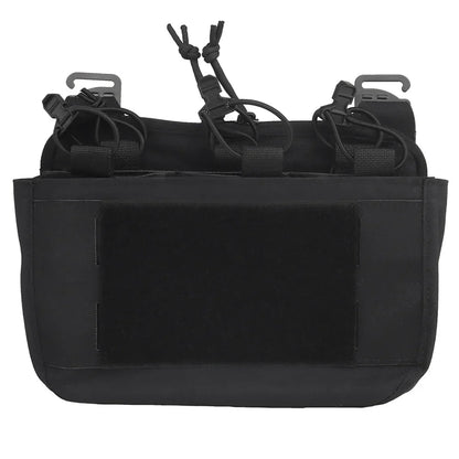 G-Hook DOPE Front Flap Double Stack Abdominal Fanny Pack – Triple Magazine Kangaroo Pouch for FCPC/FCSK Plate Carrier Vest