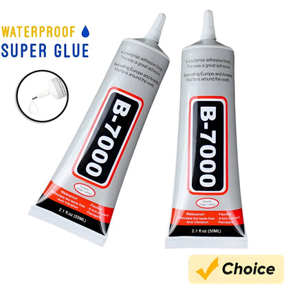 15/50/110ml B-7000 & T-8000 Glue - Epoxy Resin Adhesive for Cell Phone Touch Screen, Jewelry & Craft Repair