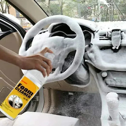 Multi-Purpose Foam Cleaner Spray – Car Interior & Home Cleaning Agent for Deep Stain Removal