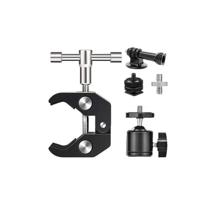 7"/11" Articulating Magic Arm with Super Clamp – DSLR Camera Rig Mount for Monitor, LED Light & Video Accessories