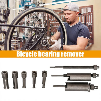 Bike & Motorcycle Bearing Puller Tool Kit — Bearing Disassembly & Extractor Set for Cycling Repair Accessories