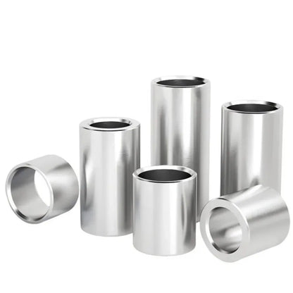 304 Stainless Steel Unthreaded Standoff Spacer Sleeves – M6/M7/M8 Hollow Bushing Washers (2–40mm Length) for Industrial Hardware Use