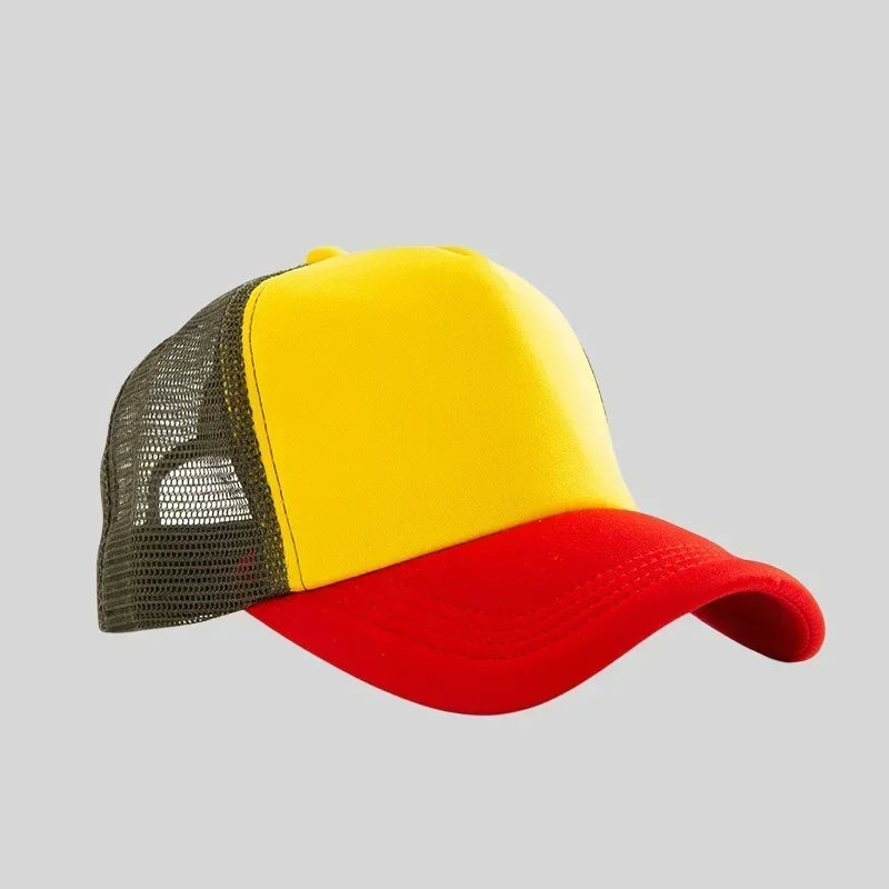 Personalized Logo Trucker Hats - Custom Foam Mesh Baseball Caps for Men & Women, Snapback Sun Hats
