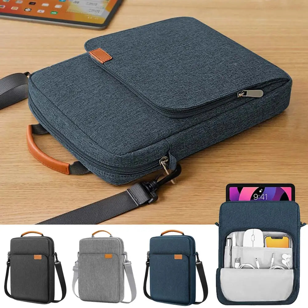 Tablet Sleeve Bag for iPad Pro, Air, and Generation Models: 12.9", 11", 10.9", 10.2" - Protective Pouch for 2021/2022 Tablets