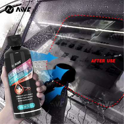 Car Glass Oil Film Remover Paste — Clear Vision Windshield Coating Cleaner