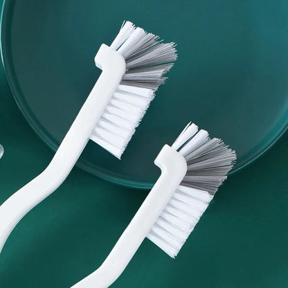 360° Clean Long Handle Brush for Fish Tanks, Milk Bottles, Glass Tubes, and More - Versatile Home Kitchen Cleaning Tool