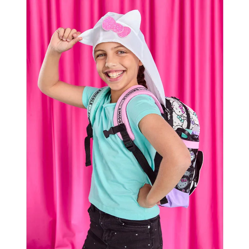 Sanrio Hello Kitty Elementary School Backpack — Ultra-Lightweight Kids Backpack with Pen Box and Lunch Bag, Reduce Burden, Perfect Gift for Girls