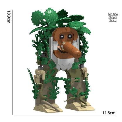 2025 New Tung Tung Sahur Tralalero Building Block Toy – Shark Blind Box Collectible Toy for Kids