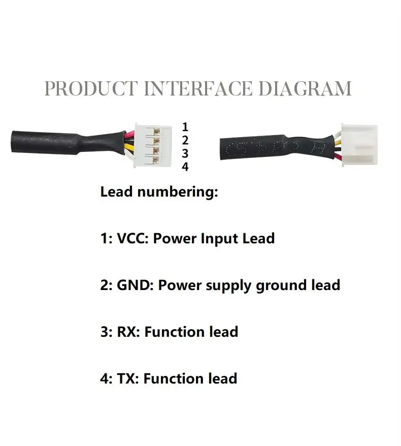 DYP-A02 Ultrasonic Distance Sensor – Waterproof Anti-Collision Module for Obstacle Detection & Drop Avoidance