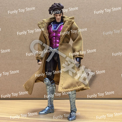 CT Toys Gambit Action Figure — Mafex 131 X-Men Wolverine Anime Collectible Figurine, Model Statue, Custom Gift for Kids