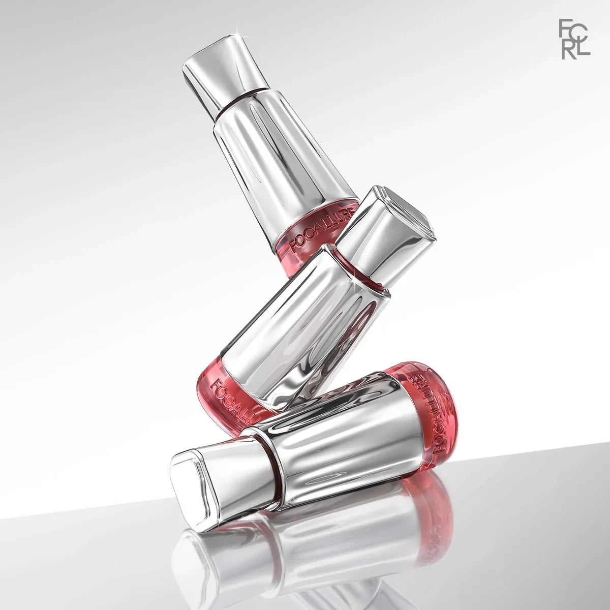 FOCALLURE 3D Mirror Lip Gloss – Lightweight, Non-Sticky, Long-Lasting & Moisturizing Lip Plumper Liquid Lipstick