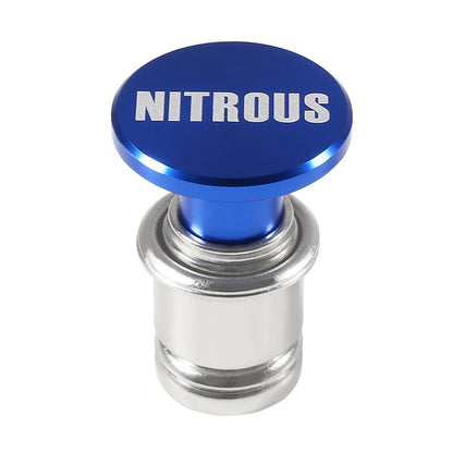 Fire Missiles Button Car Cigarette Lighter – Anodized Aluminum 12V Replacement for Most Vehicles