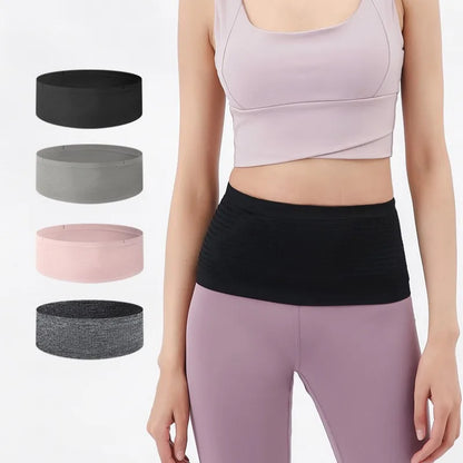 Seamless Running Waist Bag – Lightweight Invisible Gym & Cycling Phone Belt Pouch