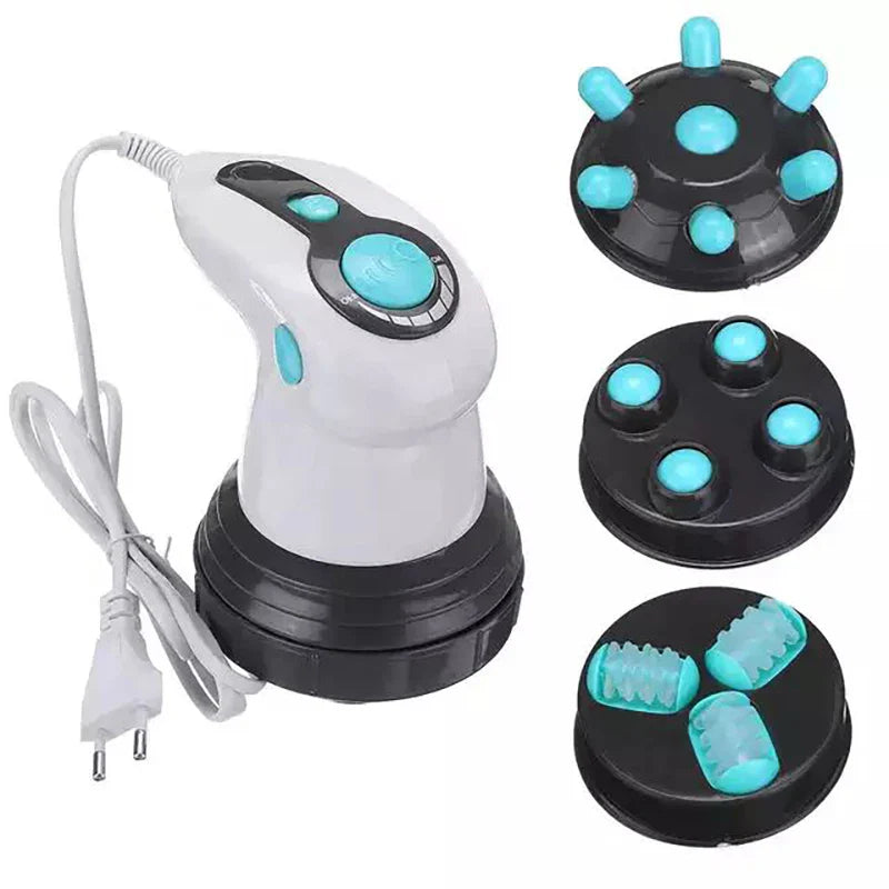 Electric Body Massager — Portable Anti-Cellulite & Stress Relief Health Care Massager for Full Body Relaxation