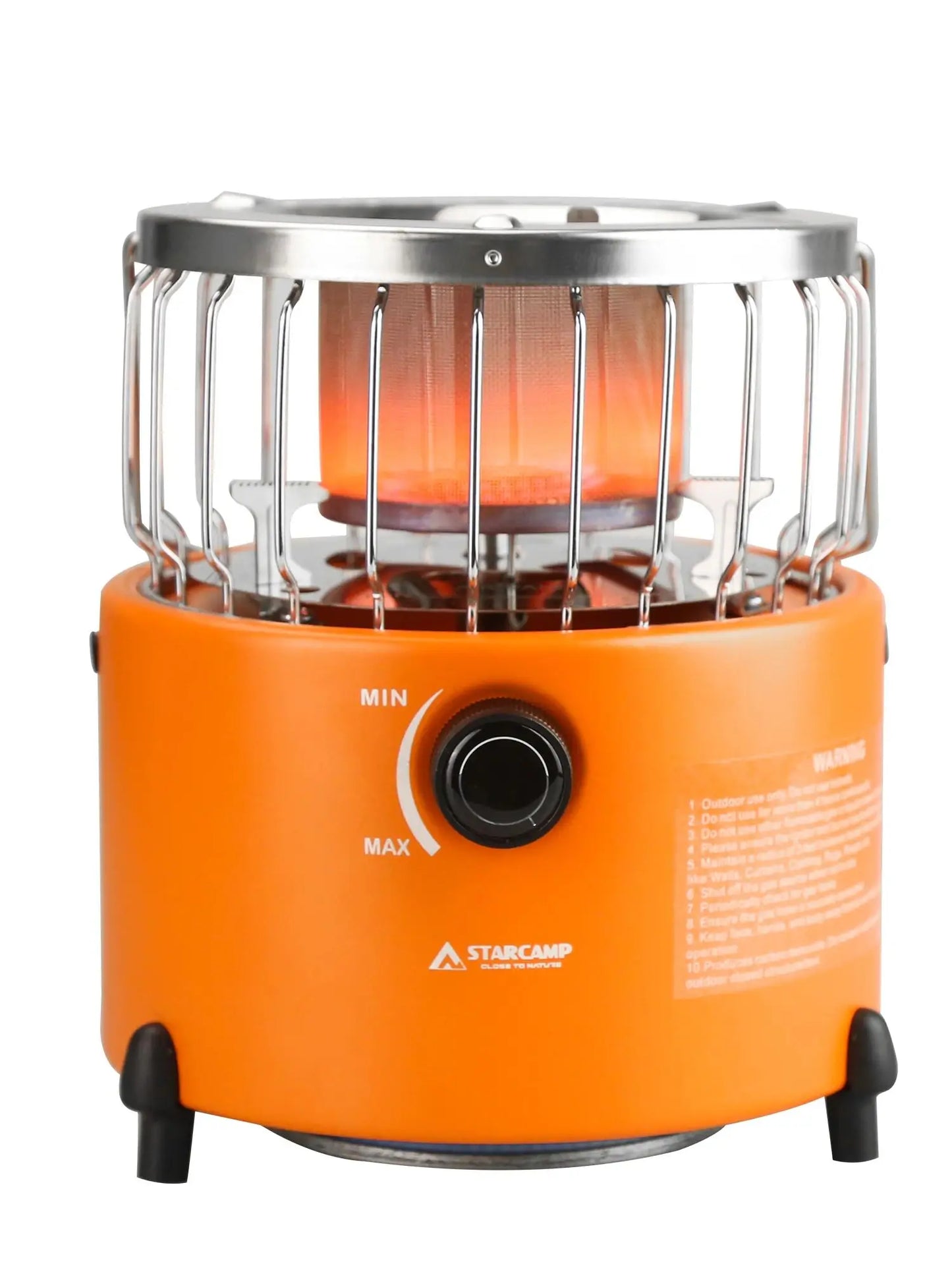 STARCAMP Portable 2-in-1 Gas Heater & Stove – Outdoor Camping, Hiking & Backpacking Essential