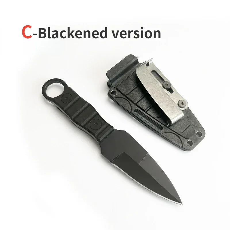 Outdoor Survival Knife - High Hardness EDC Camping Utility Knife with K Sheath